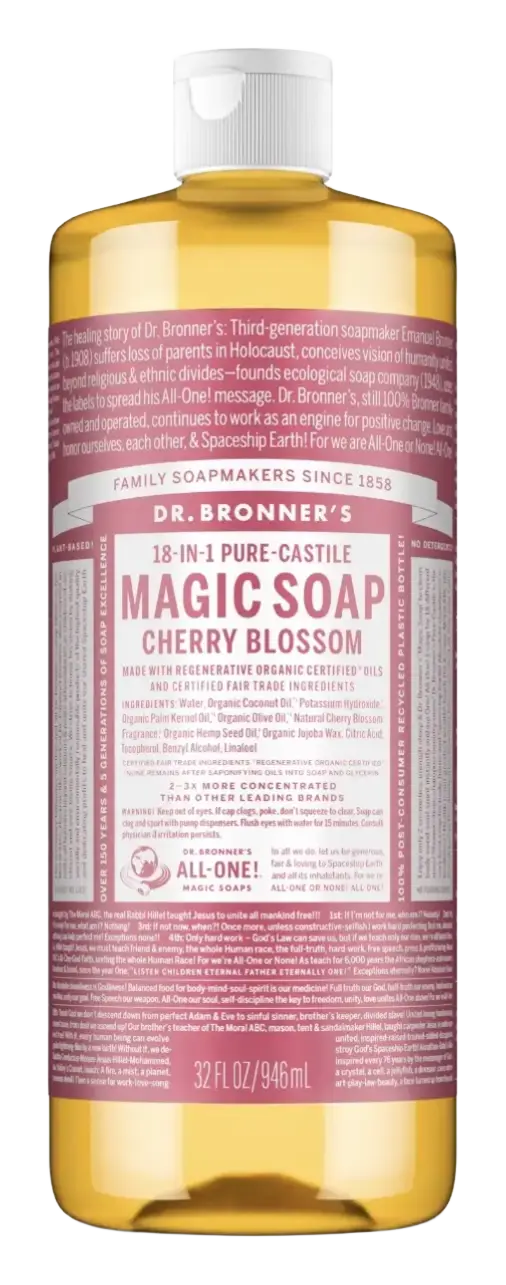 Dr. Bronner's Pure-Castile Magic Soap Cherry Blossom