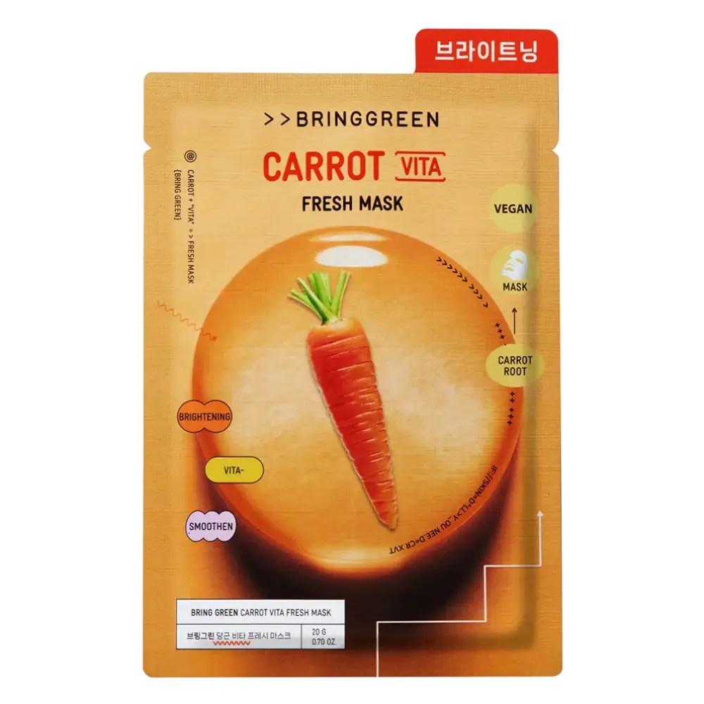 Bring Green Fresh Mask Sheet Carrot Vita