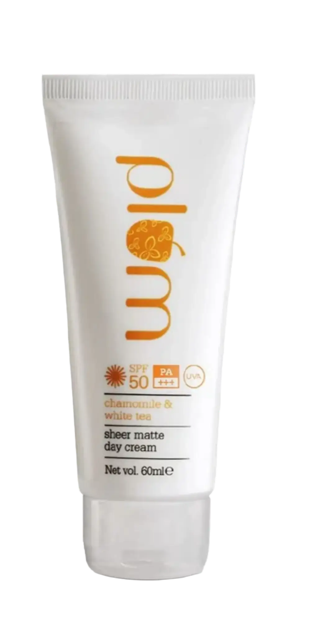 Plum Goodness Chamomile & White Tea Sheer Matte Day Cream Sunscreen SPF 50