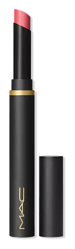 Mac Cosmetics Powder Kiss Velvet Blur Slim Lipstick Sheer Outrage