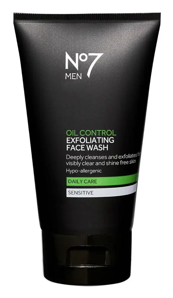 No7 Men Oil Control Exfoliating Face Wash