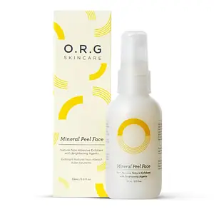 o.r.g skincare Mineral Peel Face