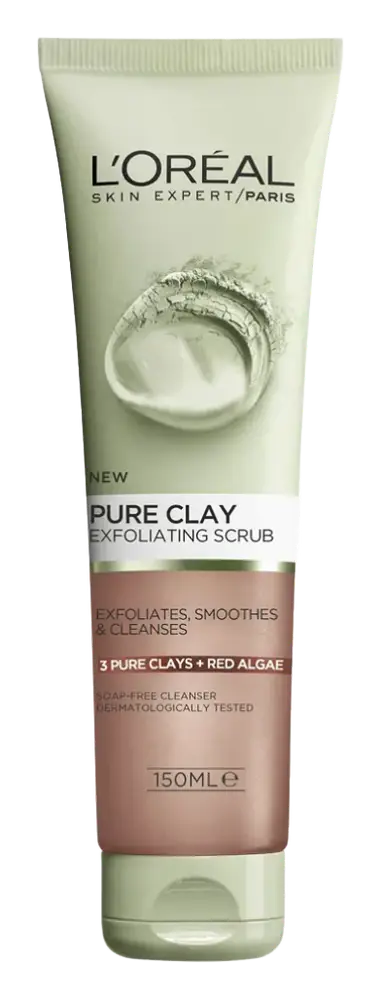 L'Oreal Pure Clay Red Algae Exfoliating Scrub