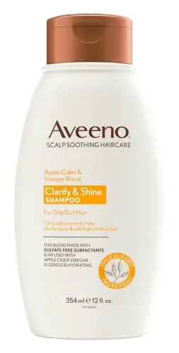 Aveeno Apple Cider Vinegar Blend Clarify & Shine Shampoo USA