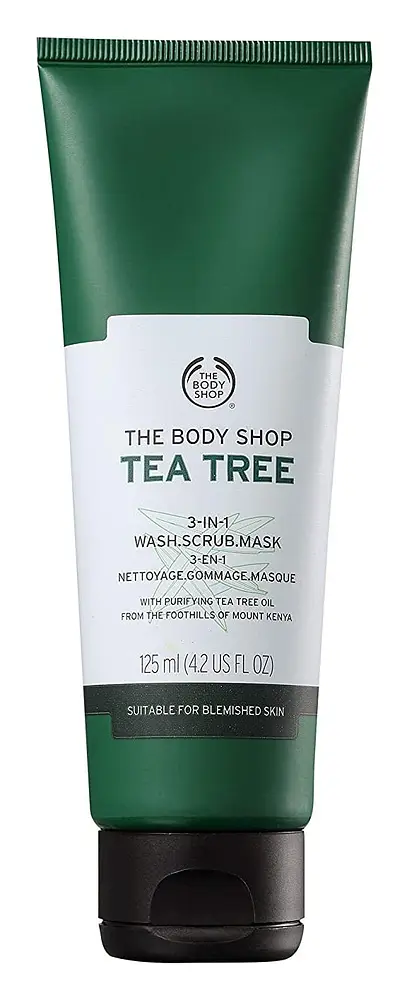 The Body Shop Tea Tree 3-in-1 Wash.Scrub.Mask