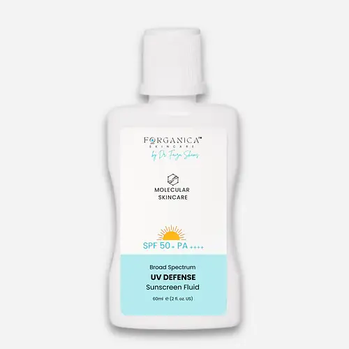 Forganica Skincare Broad Spectrum UV Defense Sunscreen Fluid SPF 50+
