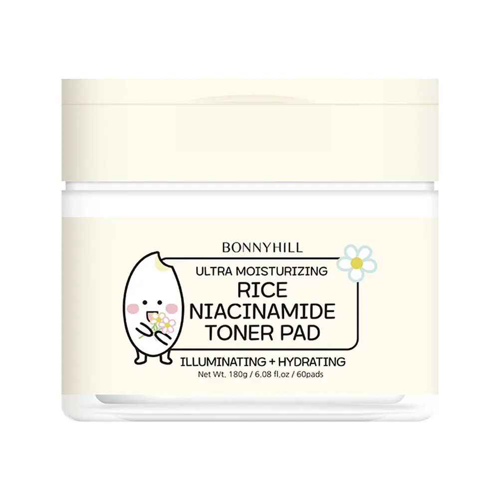 Bonnyhill Ultra Moisturizing Rice Niacinamide Toner Pad