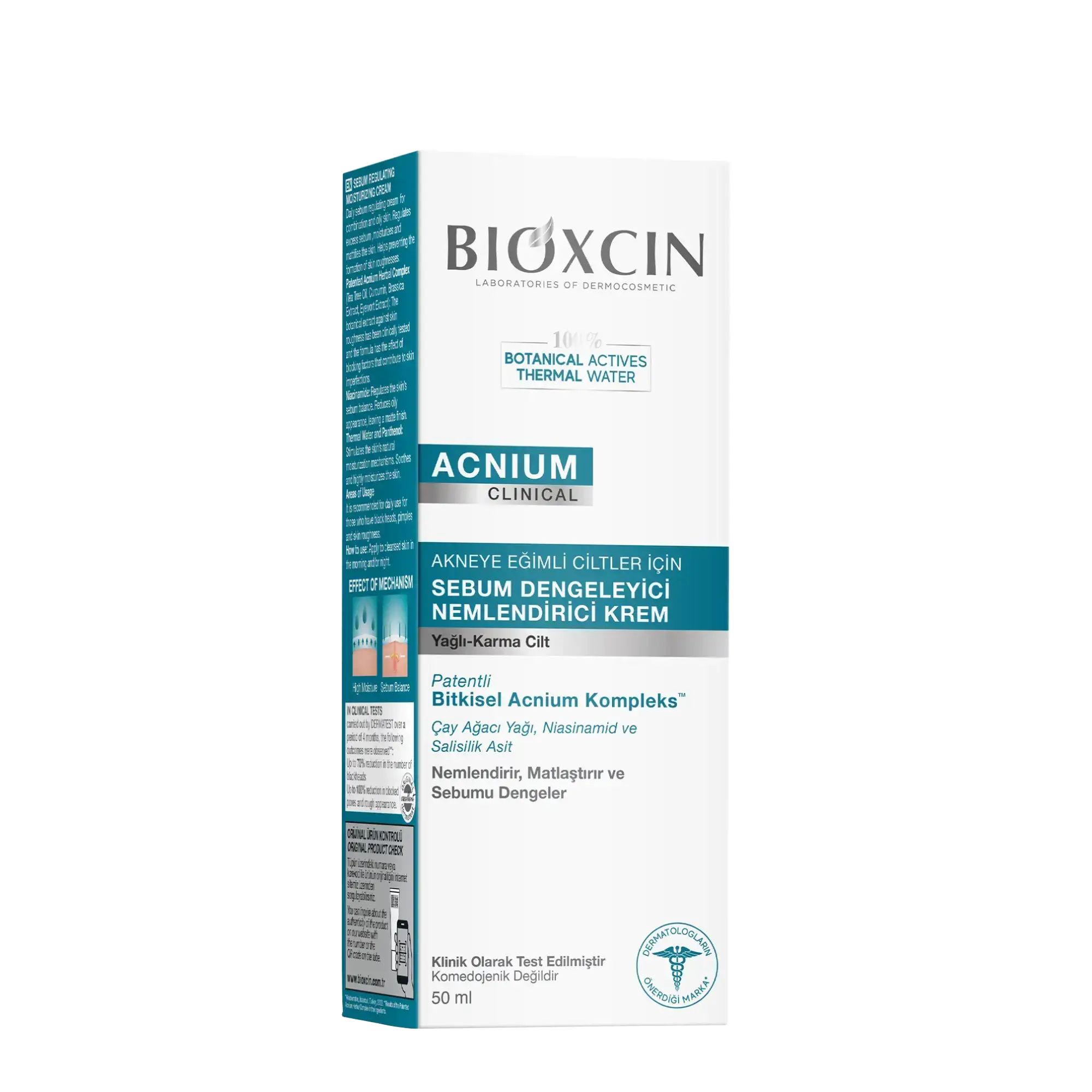 Bioxcin Acnium Clinical Sebum Regulating Moisturizing Cream