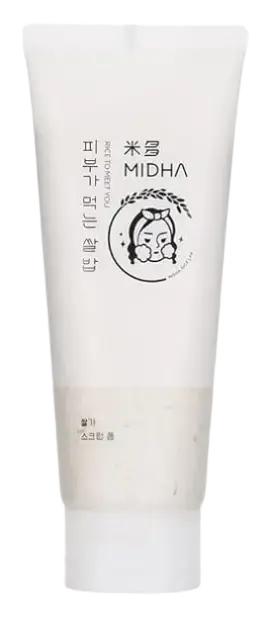 Midha Rice Bran Scrub Foam