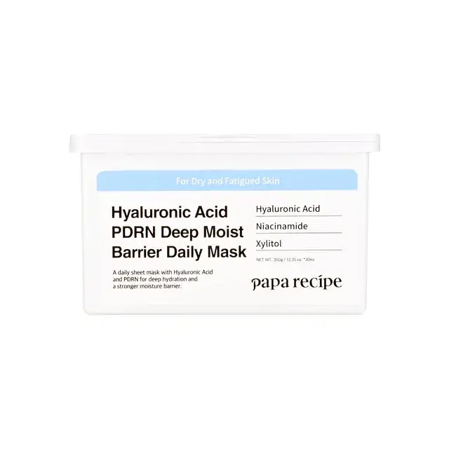 Papa Recipe Hyaluronic Acid PDRN Deep Moist Barrier Daily Mask