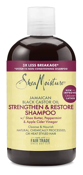 Shea Moisture Jamaican Black Castor Oil Strengthen & Restore Shampoo