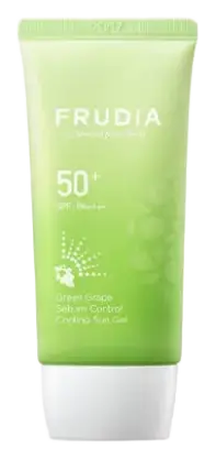 Frudia Green Grape Sebum Control Cooling Sun Gel SPF50+ PA++++