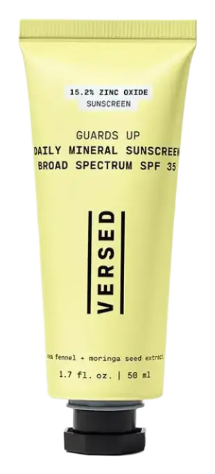 Versed Guards Up Daily Mineral Sunscreen Broad Spectrum SPF 35