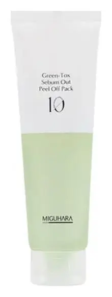 Miguhara Green-Tox Sebum Out Peel Off Pack