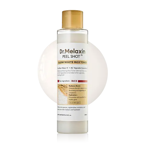 Dr.Melaxin Peel Shot Glow White Rice Toner