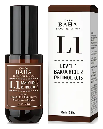 Cos De BAHA L1 Bakuchiol 2% + Retinol 0.15% Serum