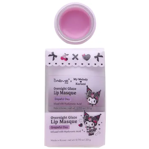 The Creme Shop Overnight Glaze Lip Masque Grapeful Day