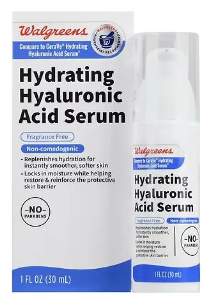 Walgreens Hydrating Hyaluronic Acid Serum