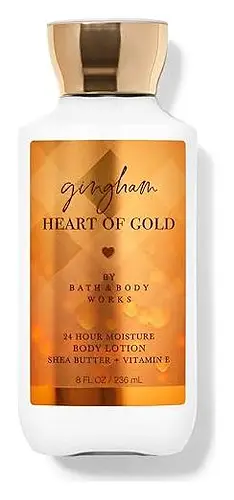 Bath & Body Works Body Lotion Gingham Heart Of Gold