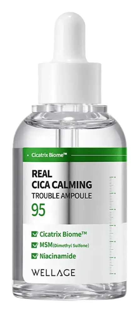 Wellage Real Cica Calming 95 Trouble Ampoule