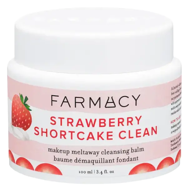 Farmacy Strawberry Shortcake Clean Makeup Meltaway Cleansing Balm