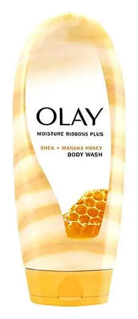 Olay Moisture Ribbons Plus Body Wash Shea + Manuka Honey
