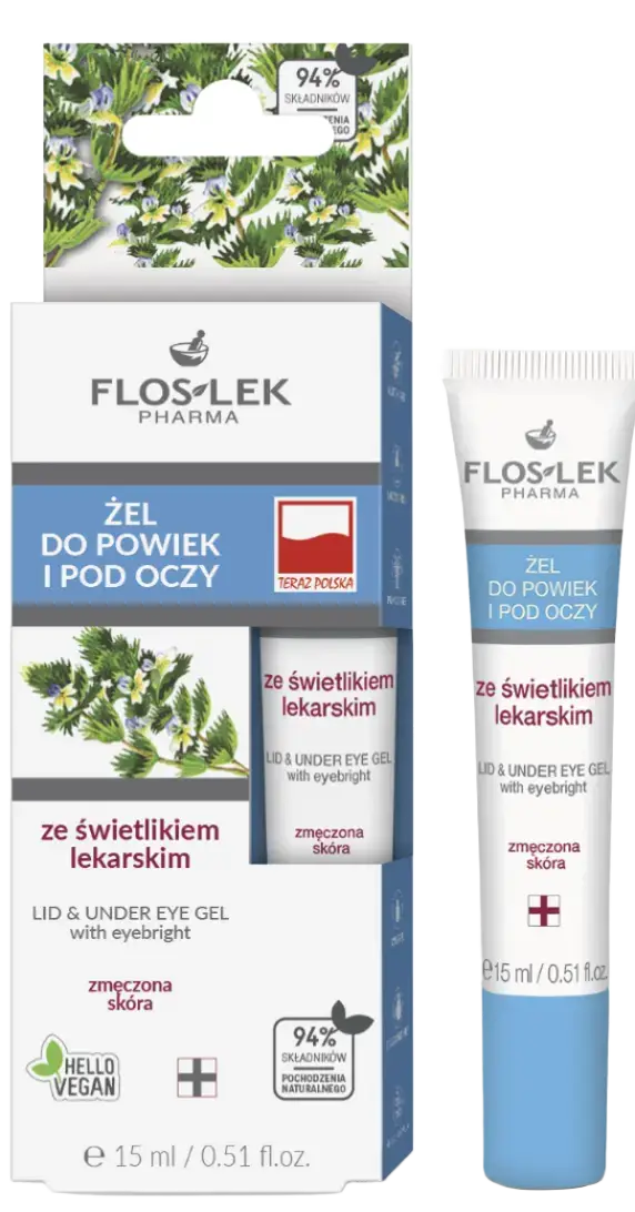Flos-lek Żel Do Powiek I Pod Oczy Ze Świetlikiem Lekarskim