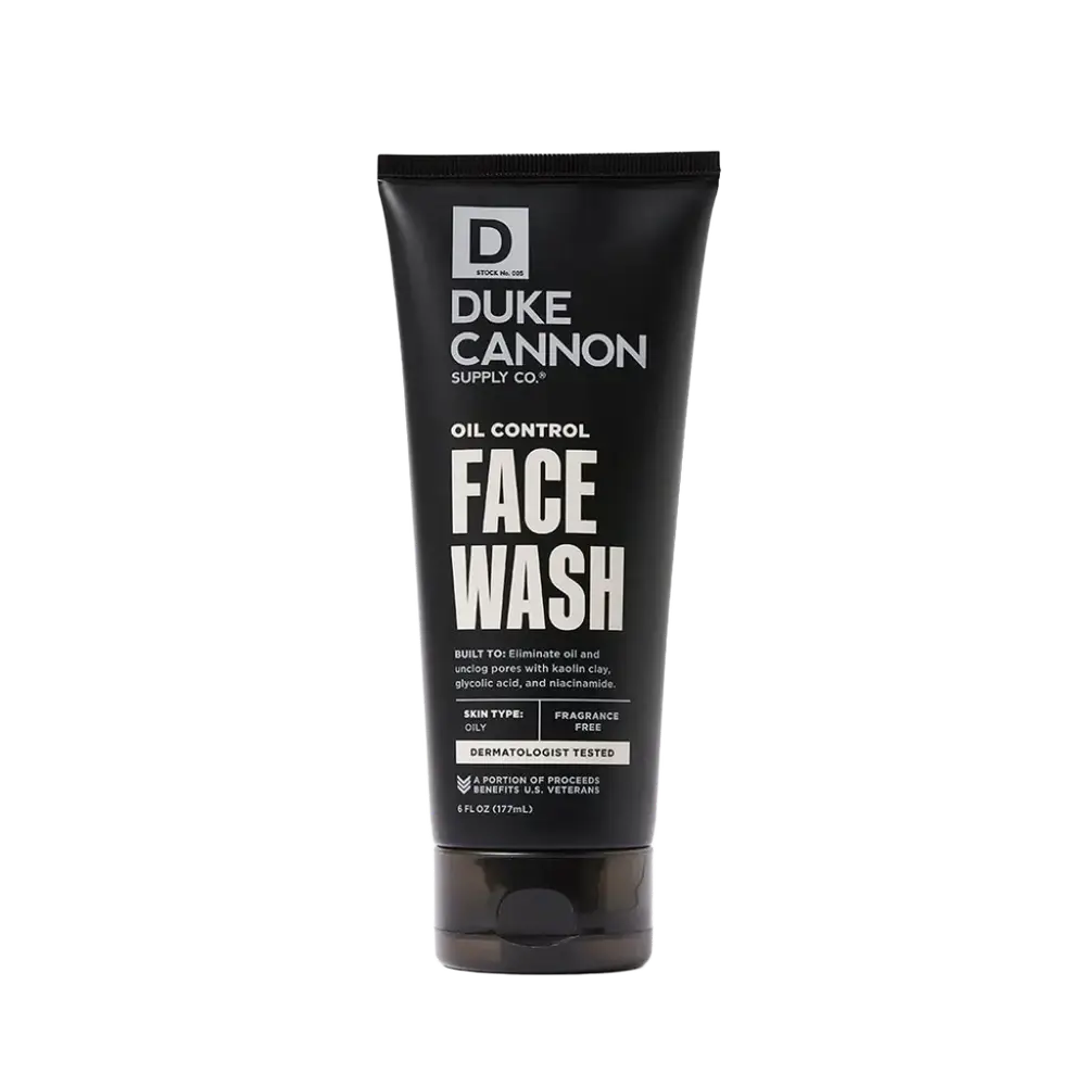 Duke Cannon Oil Control Face Wash