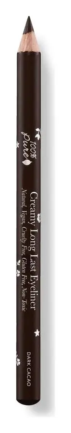 100% Pure Creamy Long Last Liner Dark Cacao