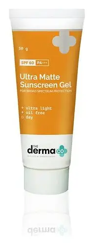 The Derma Co Ultra Matte Sunscreen Gel SPF 60