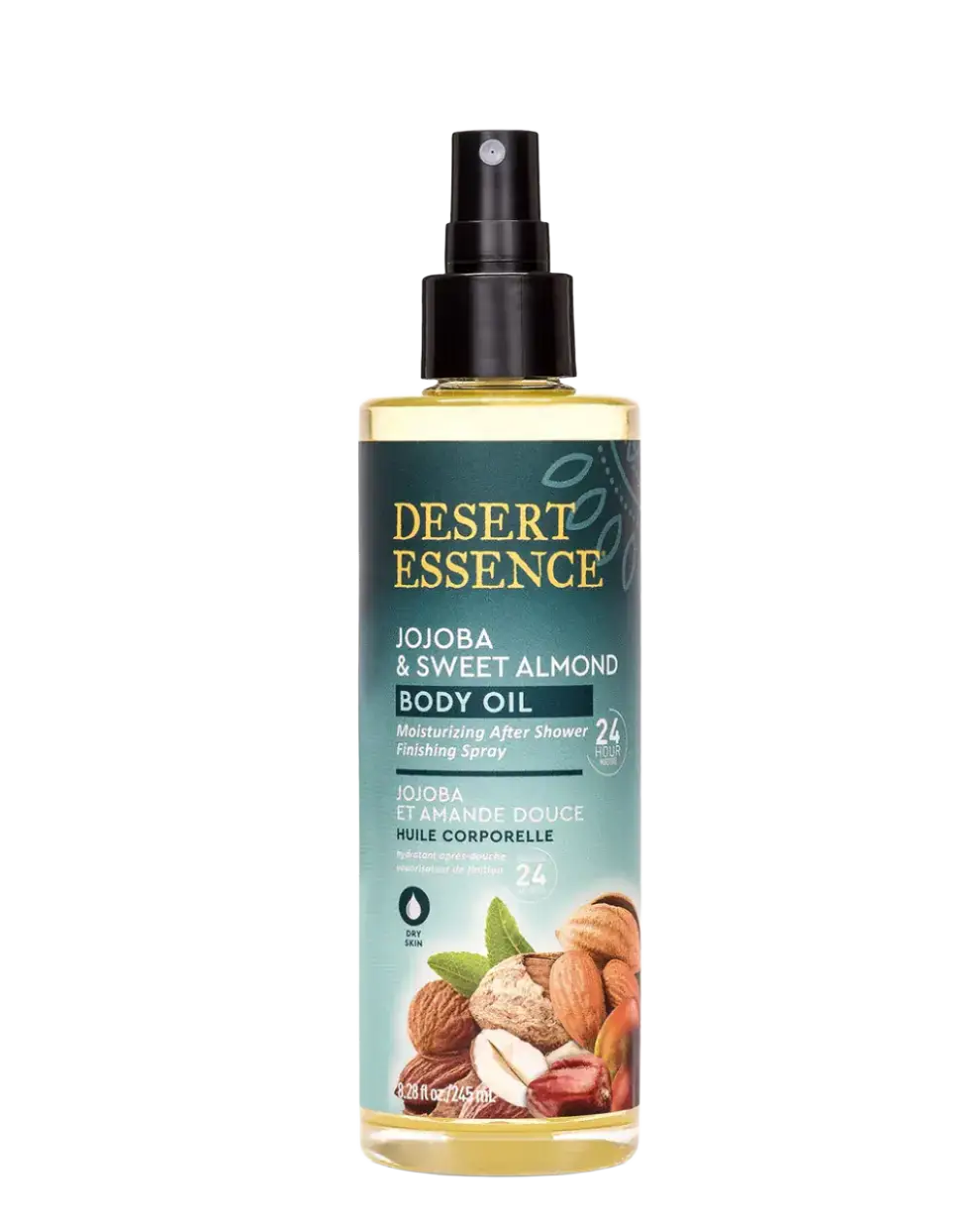 Desert Essence Jojoba & Sweet Almond Body Oil