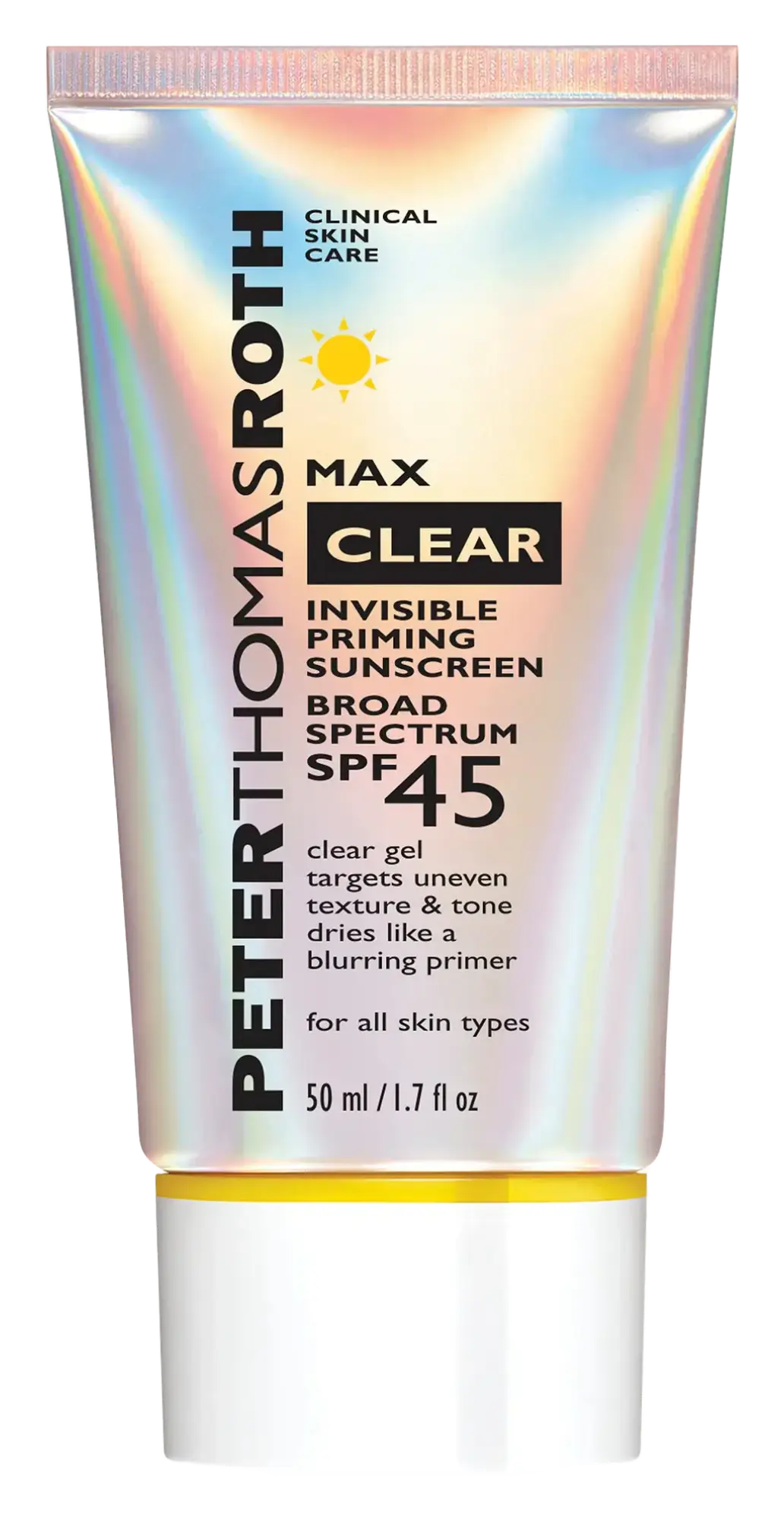 Peter Thomas Roth Max Clear Invisible Priming Sunscreen Broad Spectrum SPF 45