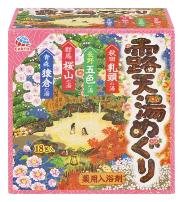 Earth Rotenyu Meguri Bath Powder