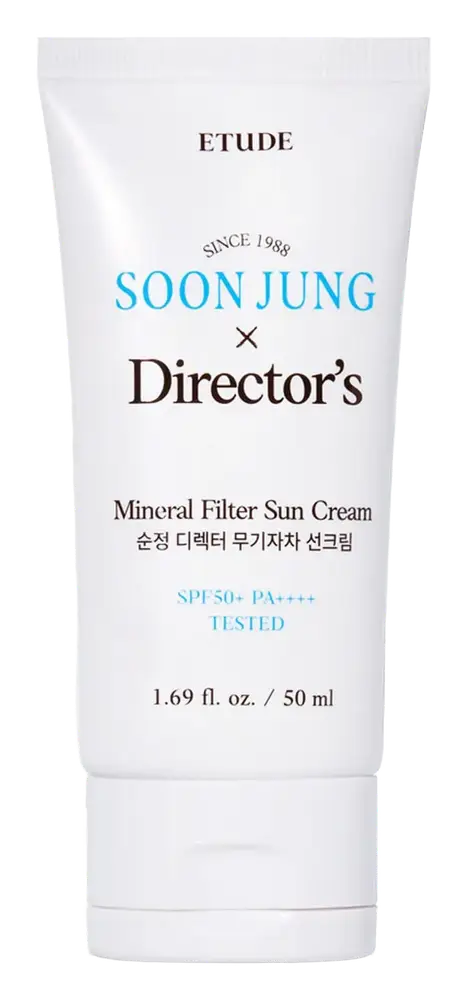 Etude House Soon Jung X Director's Mineral Filter Sun Cream SPF50+ PA++++