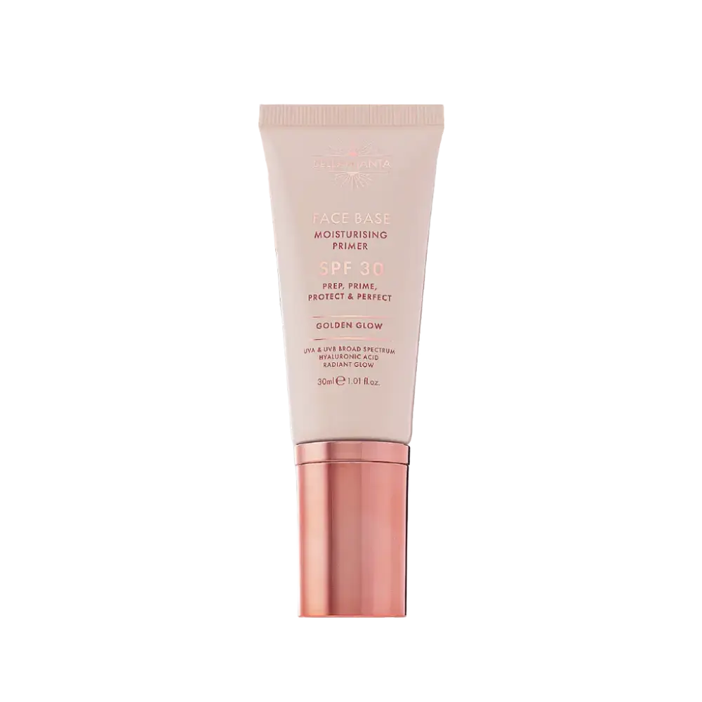 Bellamianta Face Base Moisturising Primer SPF 30 Golden Glow