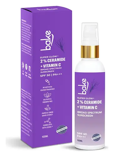 Bake 2% Ceramides + Vitamin C Sunscreen SPF 50