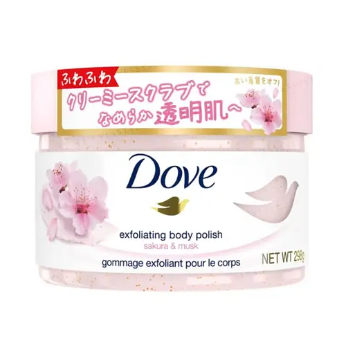 Dove Exfoliating Body Scrub Sakura & Musk