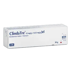 Assos Pharmaceuticals Clindatre 12 mg/g + 0.25 mg/g Jel