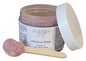 Modern Earth Skincare Hibiscus Rose Powder Mask