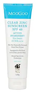 MooGoo Clear Zinc Sunscreen SPF 40