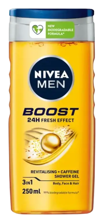 Nivea Men Boost Shower Gel UK
