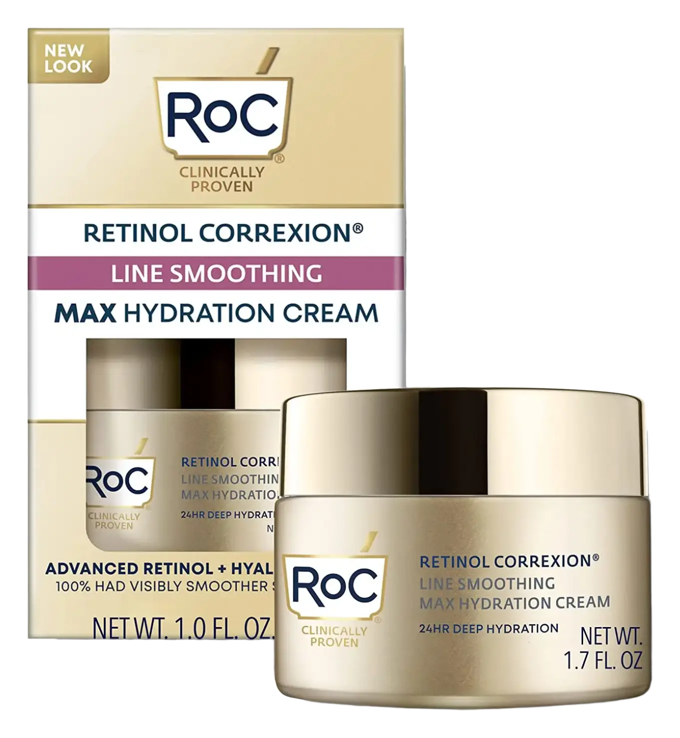 RoC Retinol Correxion Line Smoothing Max Hydration Cream Fragrance
