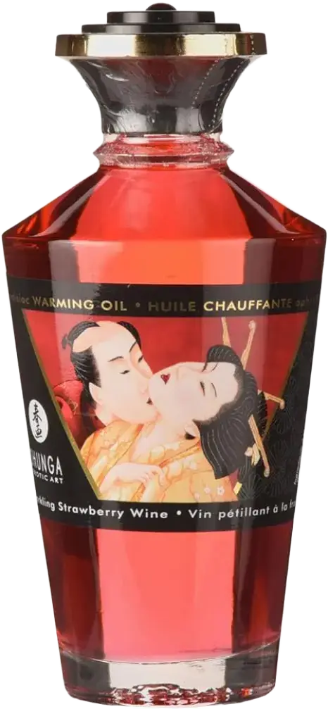 Shunga Warming Oil Sparkling Strawberry Wine