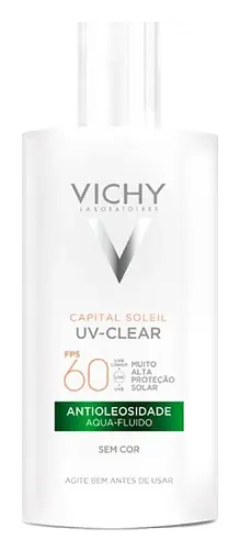 Vichy Capital Soleil UV-Clear SPF 60 Antioleosidade Clear