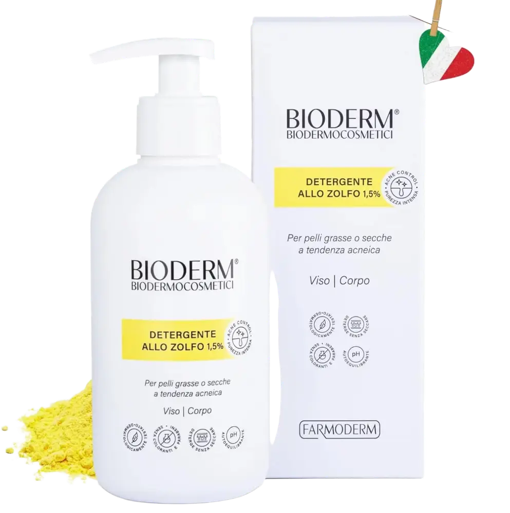 Bioderm Detergente Allo Zolfo 1.5%