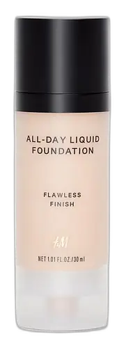 H&M (Hennes & Mauritz) All-Day Liquid Foundation Flawless Finish Porcelain
