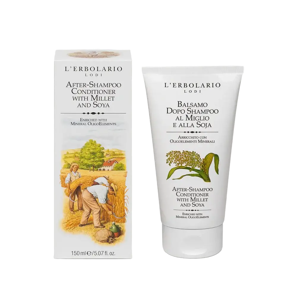 L'Erbolario After-Shampoo Conditioner With Millet And Soya