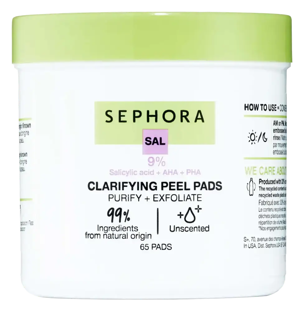 Sephora Collection Clarifying Peel Pads with Salicylic Acid