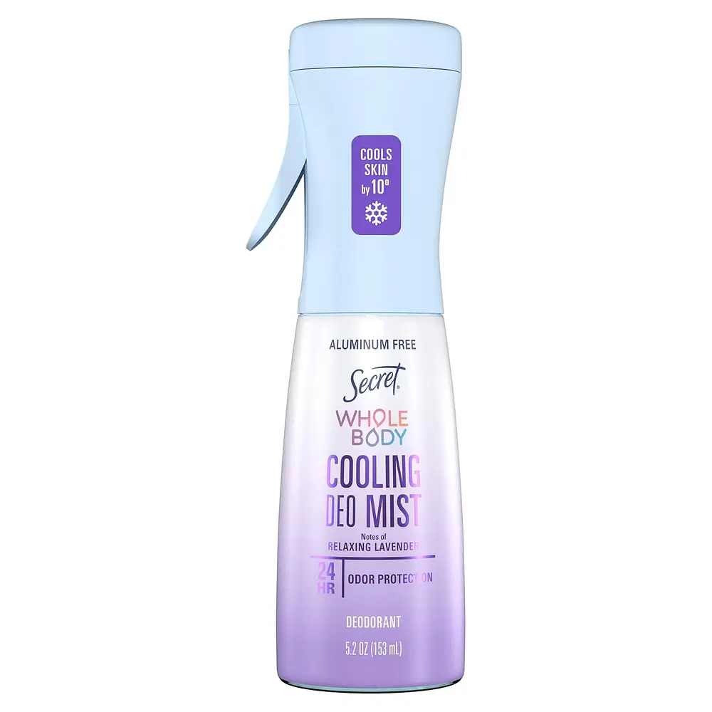 Secret Whole Body Cooling Deo Mist Relaxing Lavender