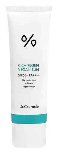 Dr.Ceuracle Cica Regen Vegan Sun SPF 50+ PA++++